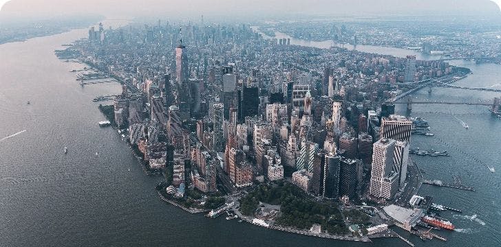 Aerial Photo of New York City