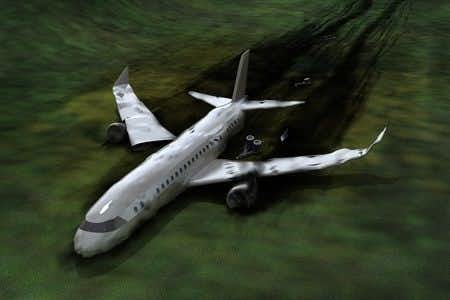 Airplane Crashes as Crew Fails to Follow Navigation Procedures